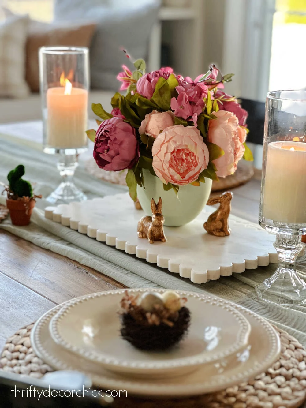 Easter centerpiece ideas with flowers